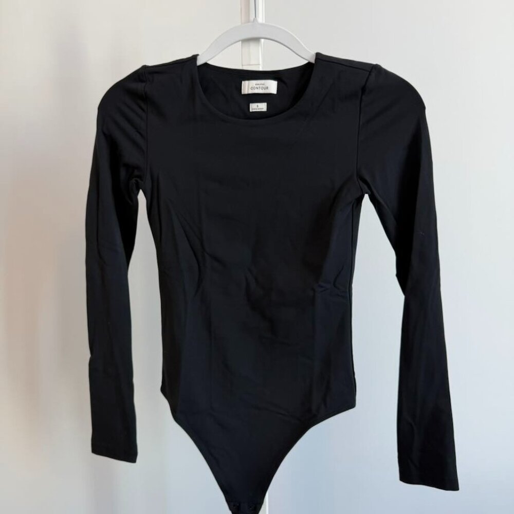 Babaton Contour Black Bodysuit - Size S